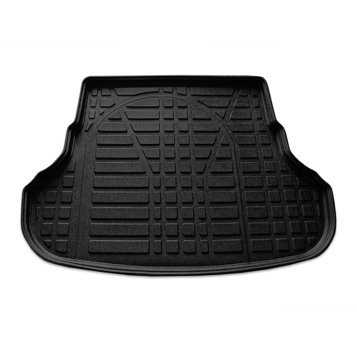 Hyundai Accent Solaris Trunk Mat - Omac - TPE - Black - 2012-2017
